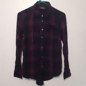 Harley Davidson MotorClothes Womens XS Long Sleeve Button Up Shirt Floral Design